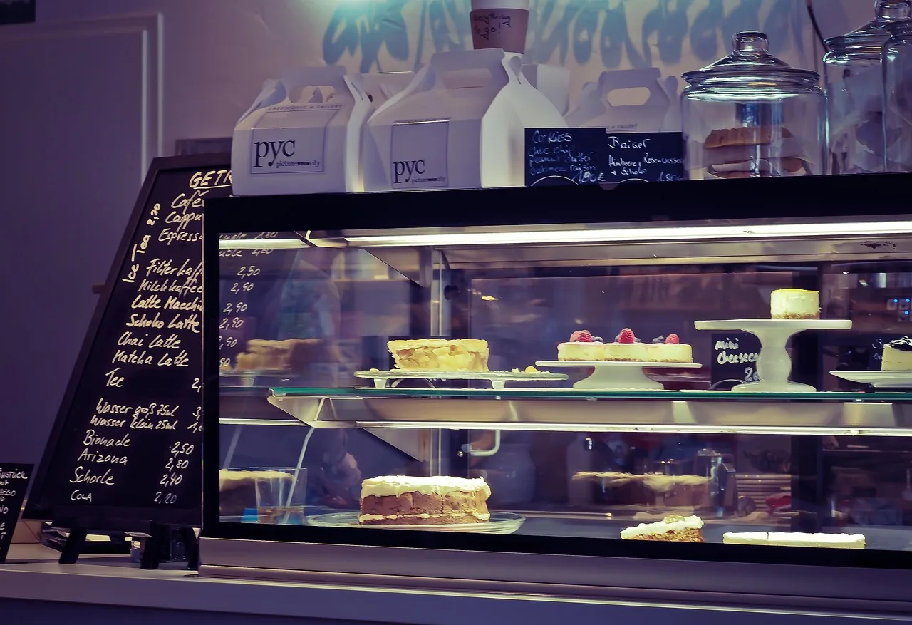 cakes, cake counter, bistro, coffee shop, gastronomy, local, coffee, comfortable, hospitality, coffee shop, coffee shop, coffee shop, coffee shop, coffee shop. Coffee shop compliance: the licences, filings and checks