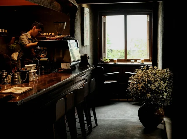 cafe, barista, interior design, barista, barista, barista, barista, barista. Los Angeles cafe rules, county health permits and a multilingual barista workforce