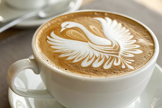 coffee, café, latte, coffee cup, cappuccino, espresso, barista, latte art, coffee beans, grinder, iced coffee, hot coffee, café interior, coffee shop, cozy café, coffee culture, breakfast, croissant, coffee lifestyle, caffeine, mug, takeaway coffee, americano, flat lay, cup, ai generated. Portland cafe market compared with Austin for independent coffee shop openings